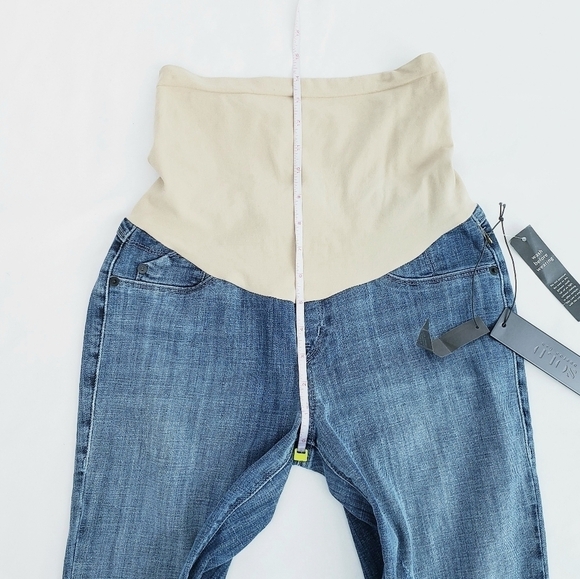 NWT Sold Design Lab St. Mark Stiletto Distressed Jeans Stretchy - Picture 4 of 10